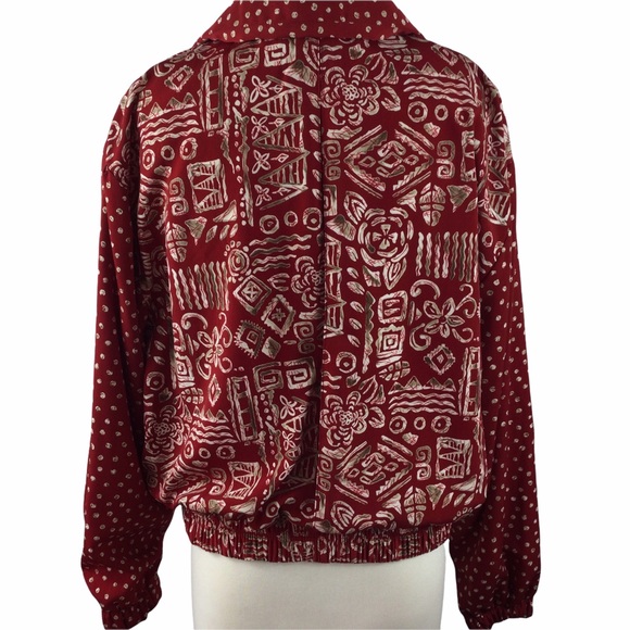 Lily's of Beverly Hills Vintage Bomber Jacket, S - Picture 3 of 4